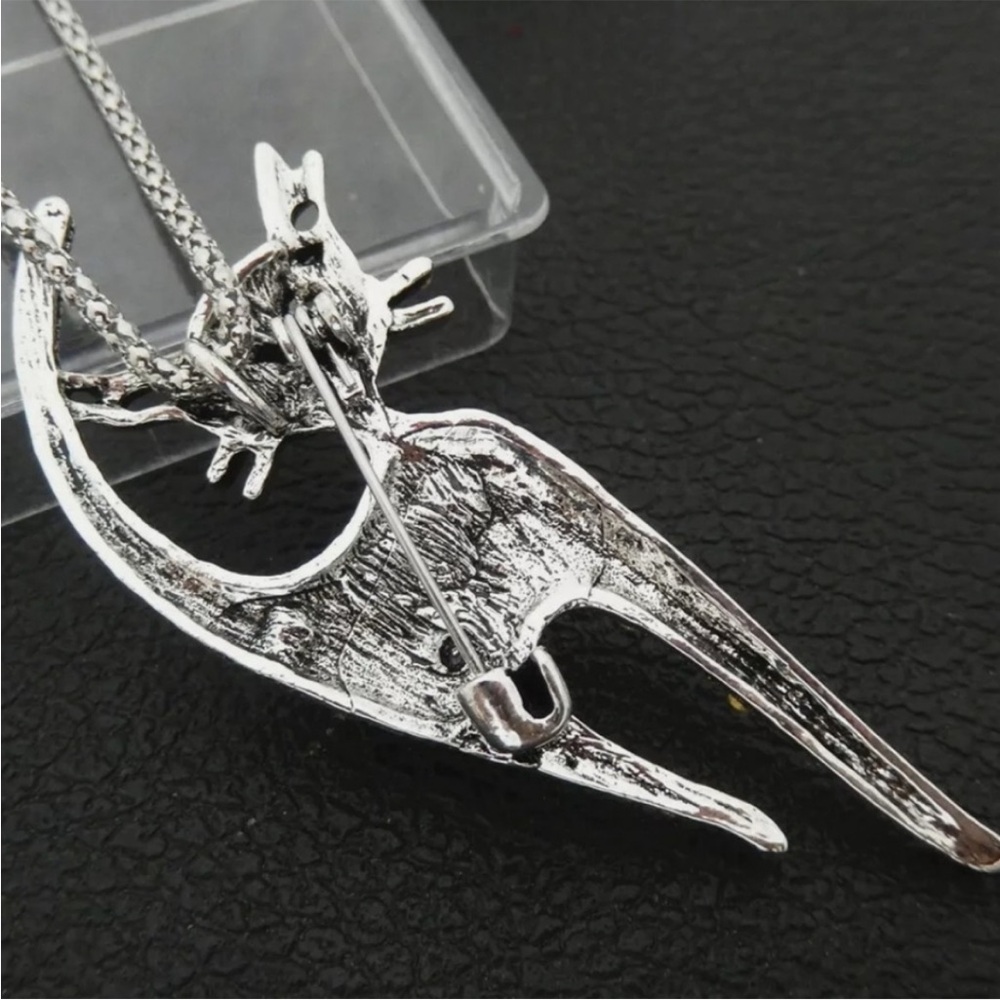 cat brooch and necklace - Picture 2 of 8